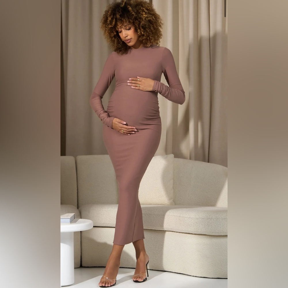 Club L Maternity dress size 6 - baby shower | neutral for gender reveal